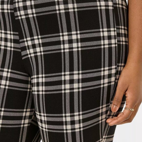 ❤️NWT VINTAGE TORRID LEGGING - LOVELY PLAID - COMFORT WAIST - OPAQUE - PLUS SIZE - Picture 2 of 13